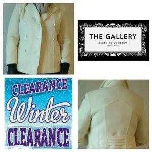 Price your price please BEAUTIFUL CREAM COLORED COAT